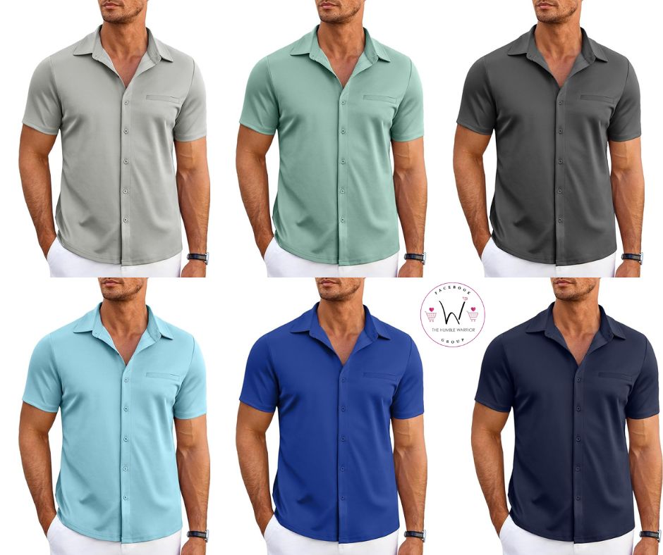 Men’s wrinkle-free button-down