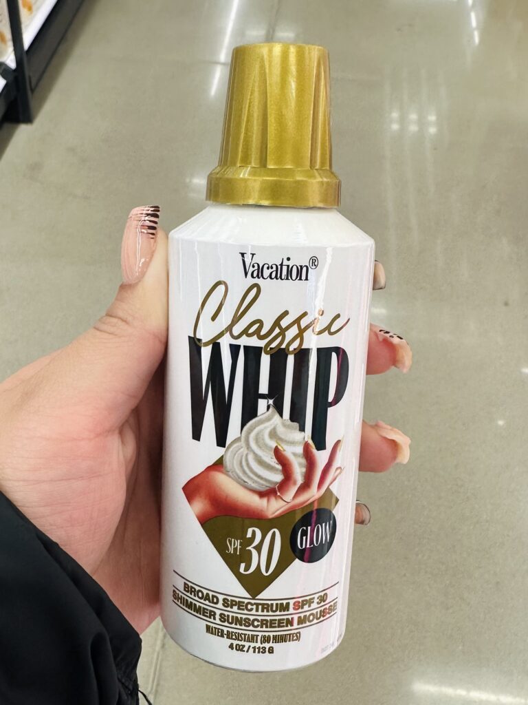 The Vacation Classic Whip Glow SPF 30!