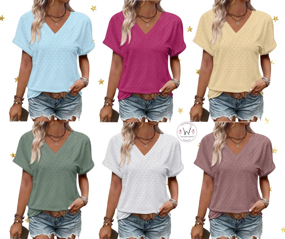 WIHOLL V-Neck T-Shirt!