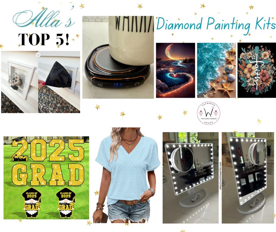Alla’s TOP 5 best-selling items posted yesterday plus a bonus item!