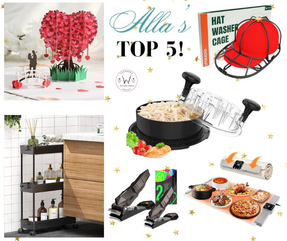 Alla’s TOP 5 best-selling items posted yesterday plus a bonus item!