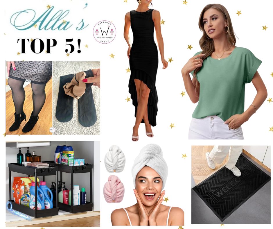 Alla’s TOP 5 best-selling items posted yesterday plus a bonus item!