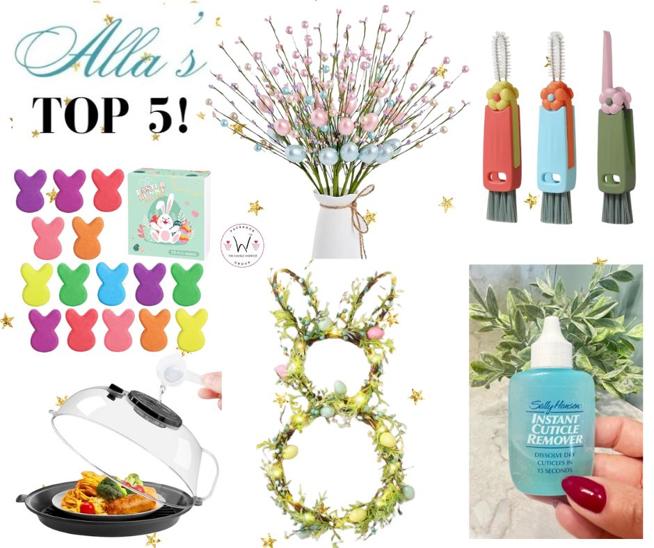 Alla’s TOP 5 best-selling items posted yesterday plus a bonus item!