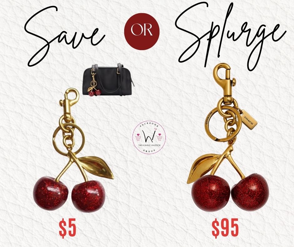 cherry bag charms