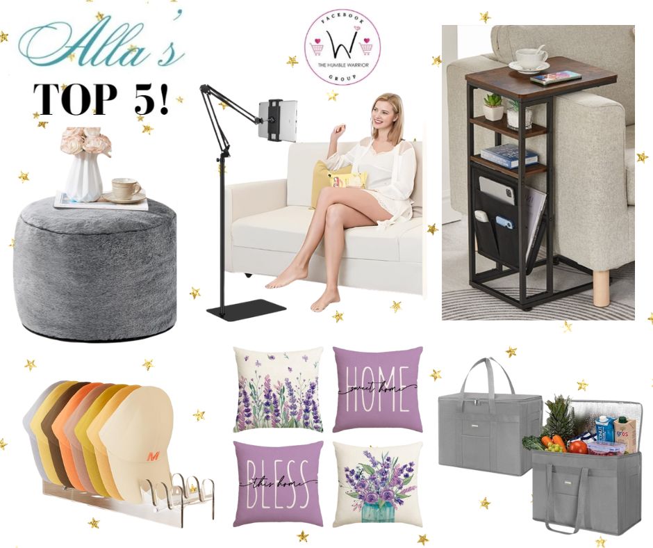 Alla’s TOP 5 best-selling items posted yesterday plus a bonus item!