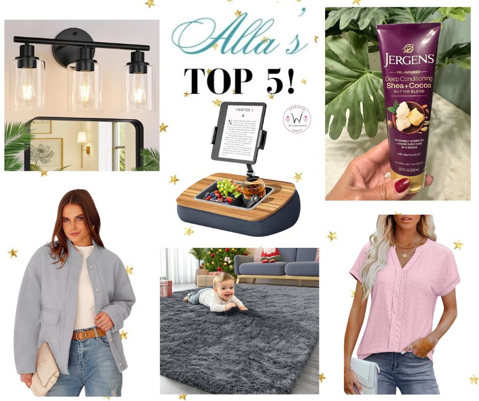 Alla’s TOP 5 best-selling items posted yesterday plus a bonus item!