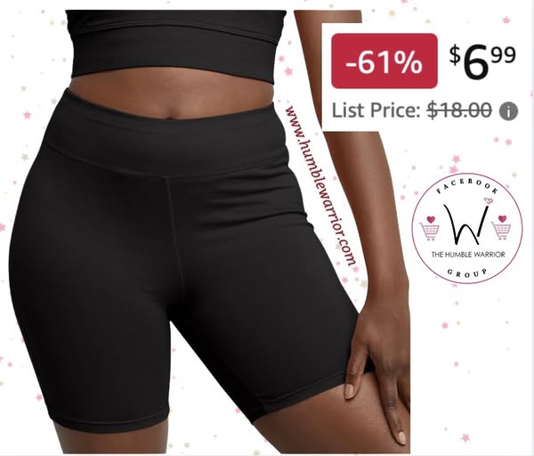 HanesStretch Jersey Bike Shorts!