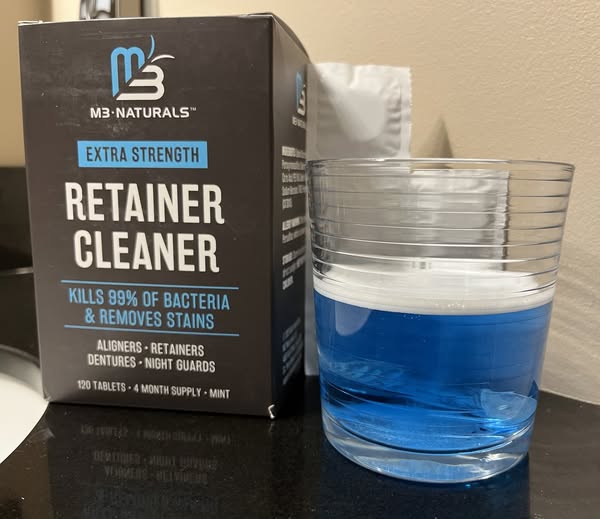 M3 Naturals Retainer and Denture Cleaner