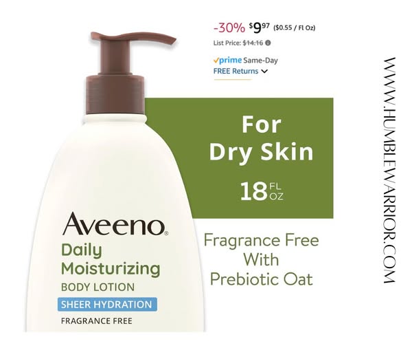 Aveeno Sheer Hydration Daily Moisturizing Body Lotion