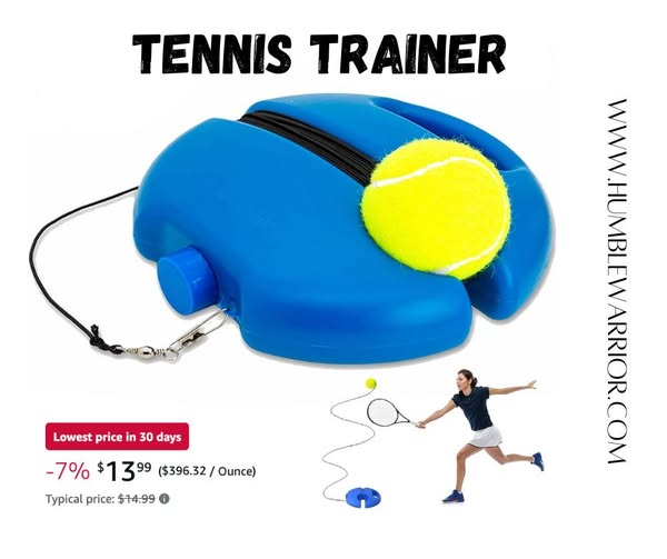single person tennis trainer