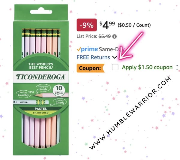 Ticonderoga Pastel Pencils