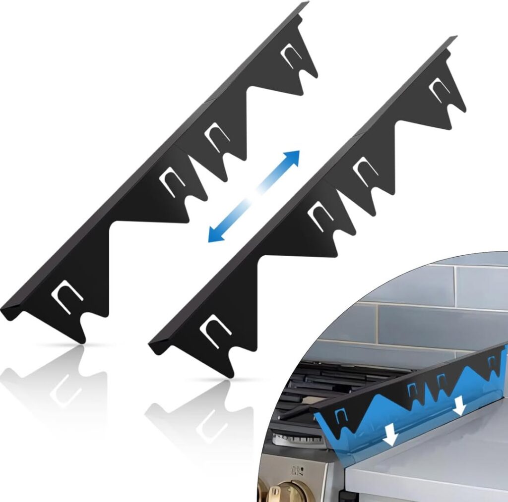 Stainless Steel Stove Counter Gap Covers