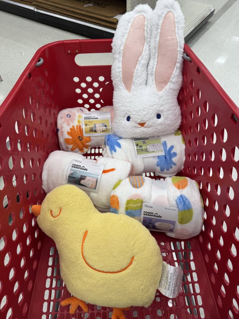 Bunny Day Blankets and Pillows