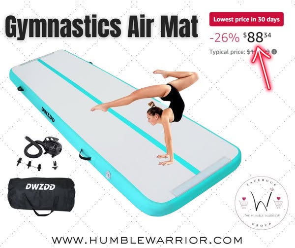 Dwzdd Gymnastics 10ft Air Mat