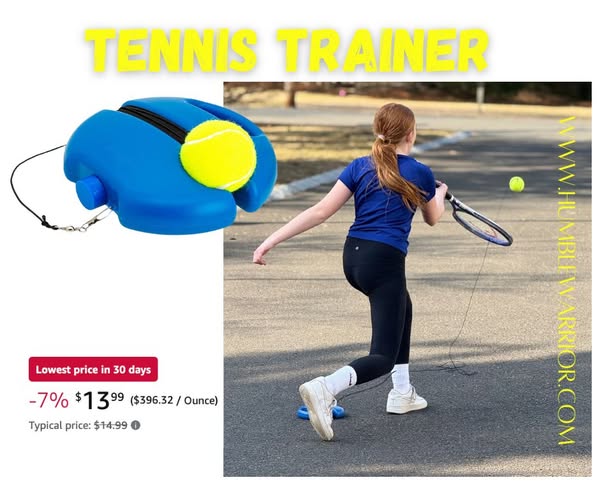 single person tennis trainer
