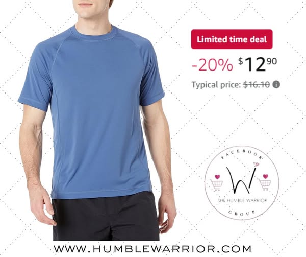 Men’s Slim-Fit Short-Sleeve Swim Tee