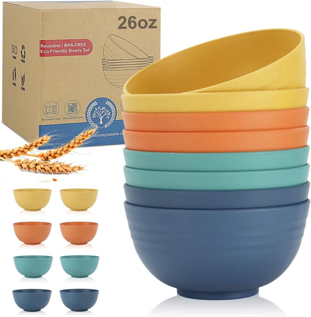 Wheat Straw Bowls