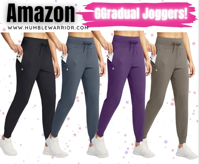 G Gradual joggers