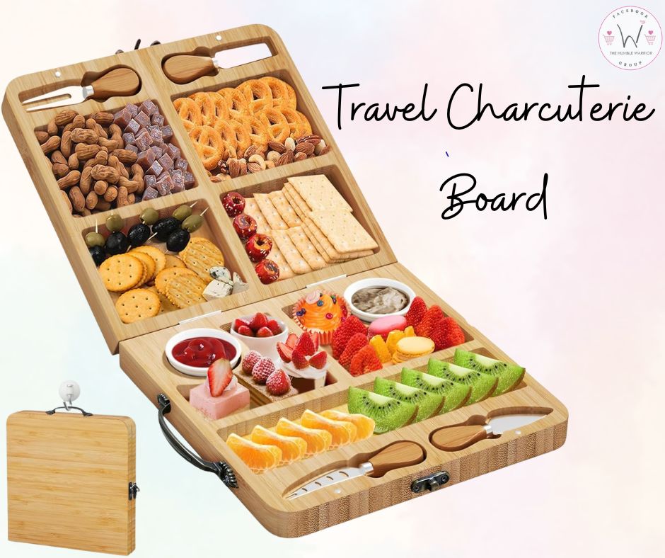 Bamboo Travel Charcuterie Board