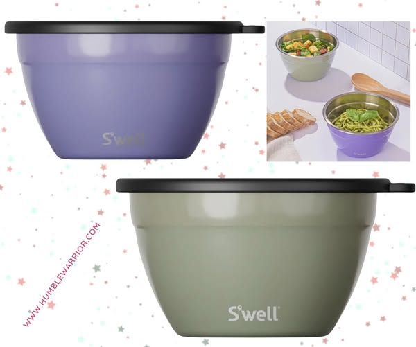 S’well Stainless Steel Salad Bowl Kit