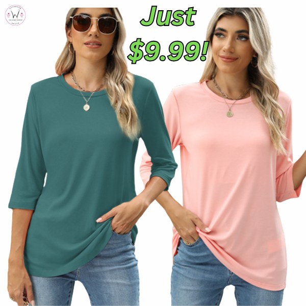 3/4 Sleeve Tops