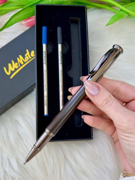 WEMATE Wood Rollerball Pen Set