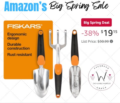 Fiskars 3-in-1 Garden Tool Set