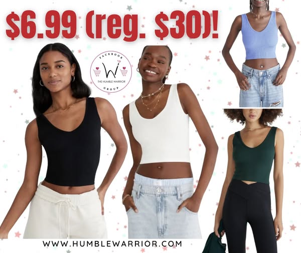 AEROPOSTALE 3 Ways Seamless Cropped Tank
