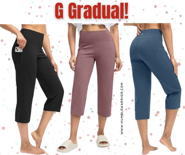 G Gradual cropped capris