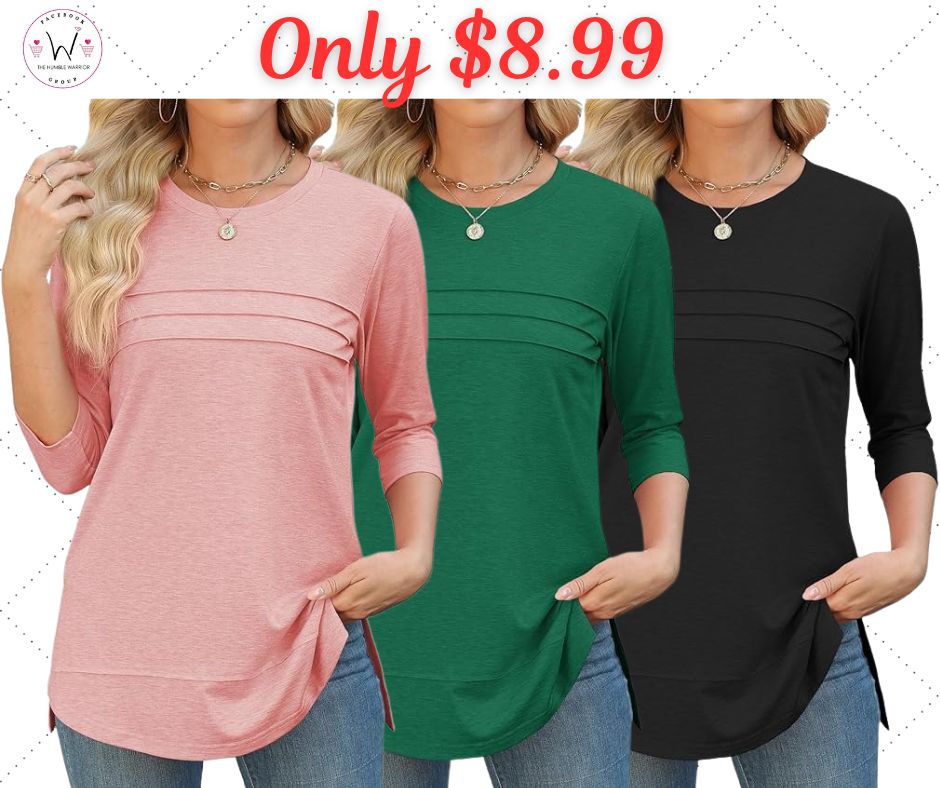 3/4 Sleeve Tops
