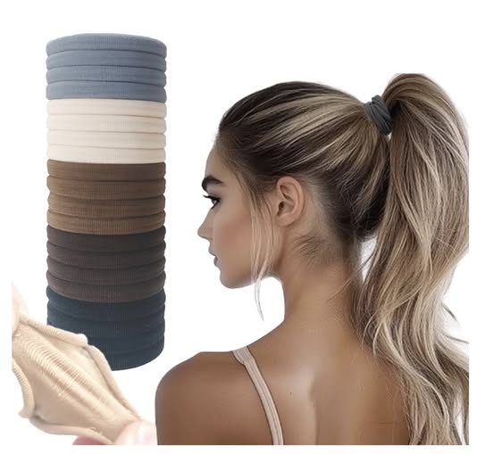 Seamless hair ties