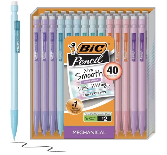 BIC Xtra-Smooth Pastel Mechanical Pencils