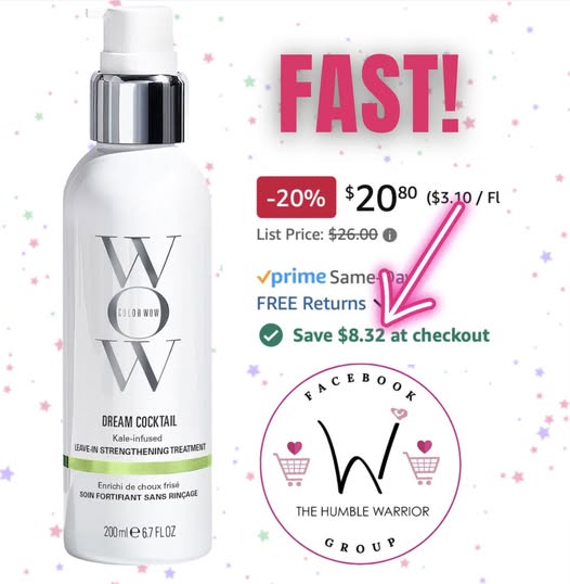 COLOR WOW Dream Cocktail Kale Infused Leave-in Treatment