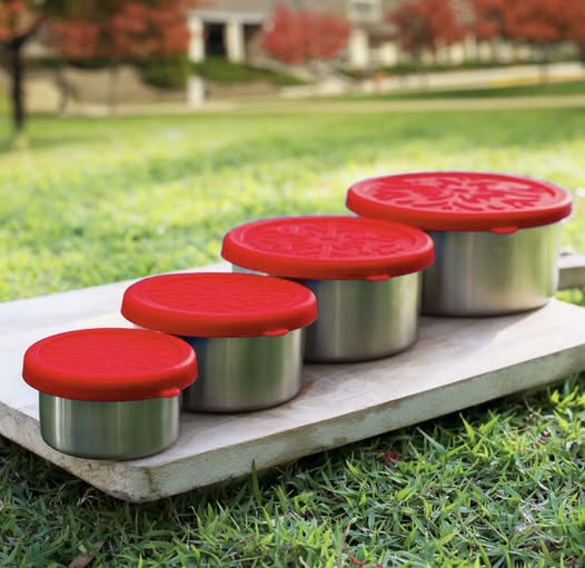 stainless steel meal and snack containers!