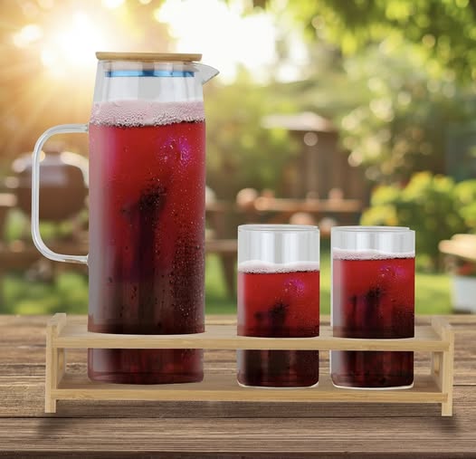 Glass Pitcher Set