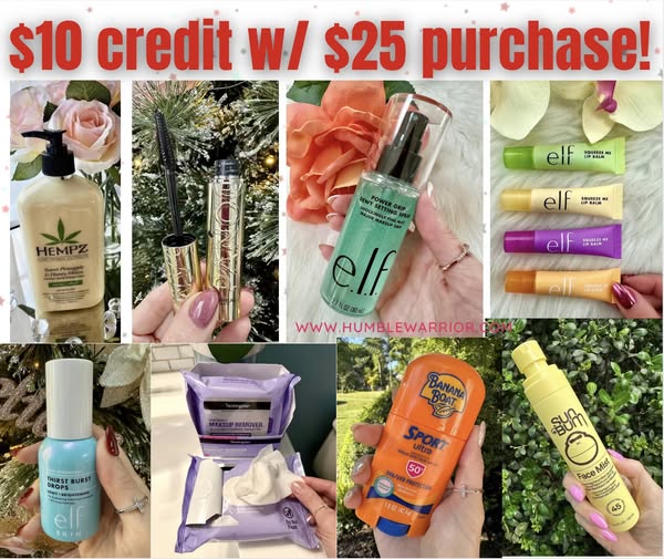 credit with your purchase!