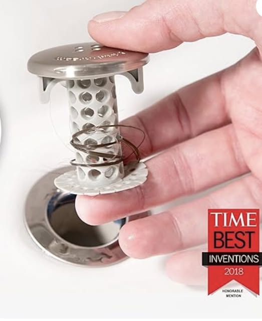 SinkShroom Revolutionary Bathroom Sink Drain Protector