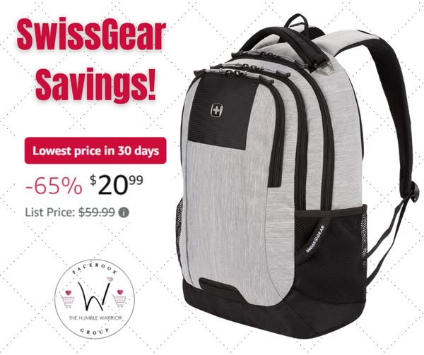 SwissGear 18″ Laptop Backpack