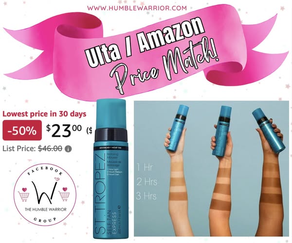 St. Tropez Self Tan Express Mousse!