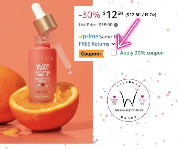 Pacifica Beauty, Glow Baby Booster Serum