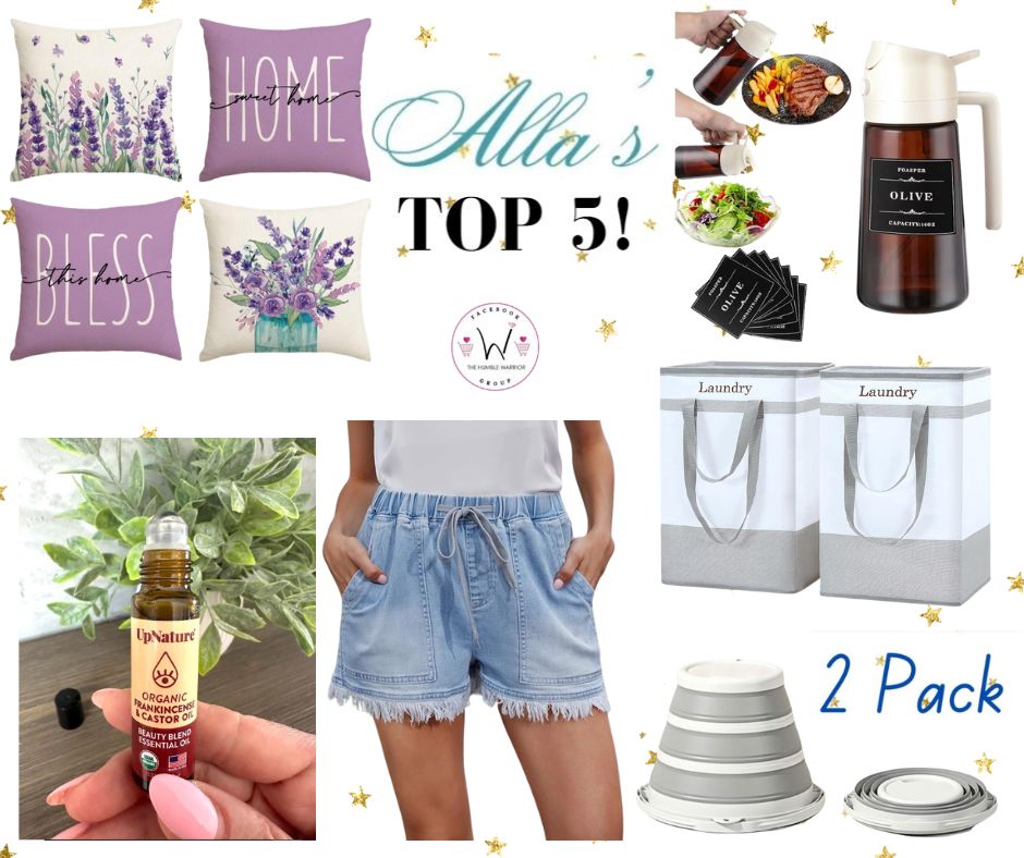 Alla’s TOP 5 best-selling items posted yesterday plus a bonus item!