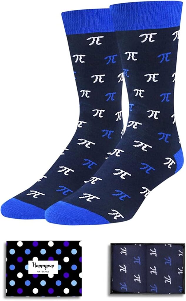 Pi Novelty Socks