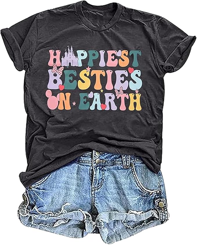 Happiest Besties on Earth Tshirt
