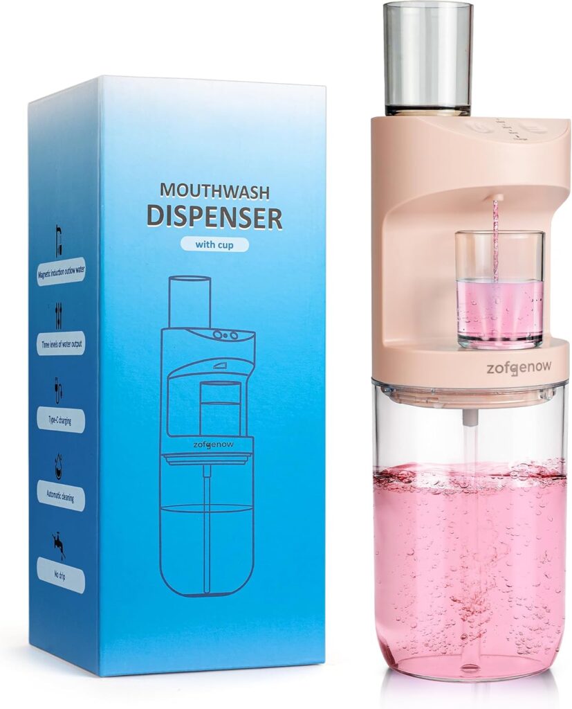 Automatic Mouthwash Dispenser