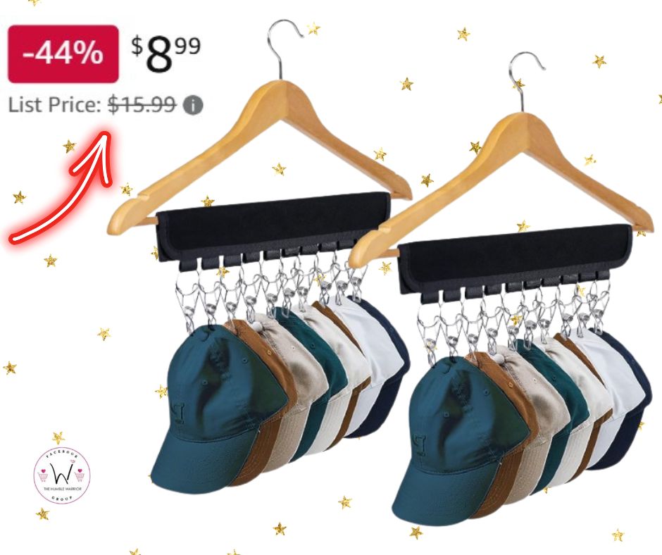 2 Pack hat hanger organizers!