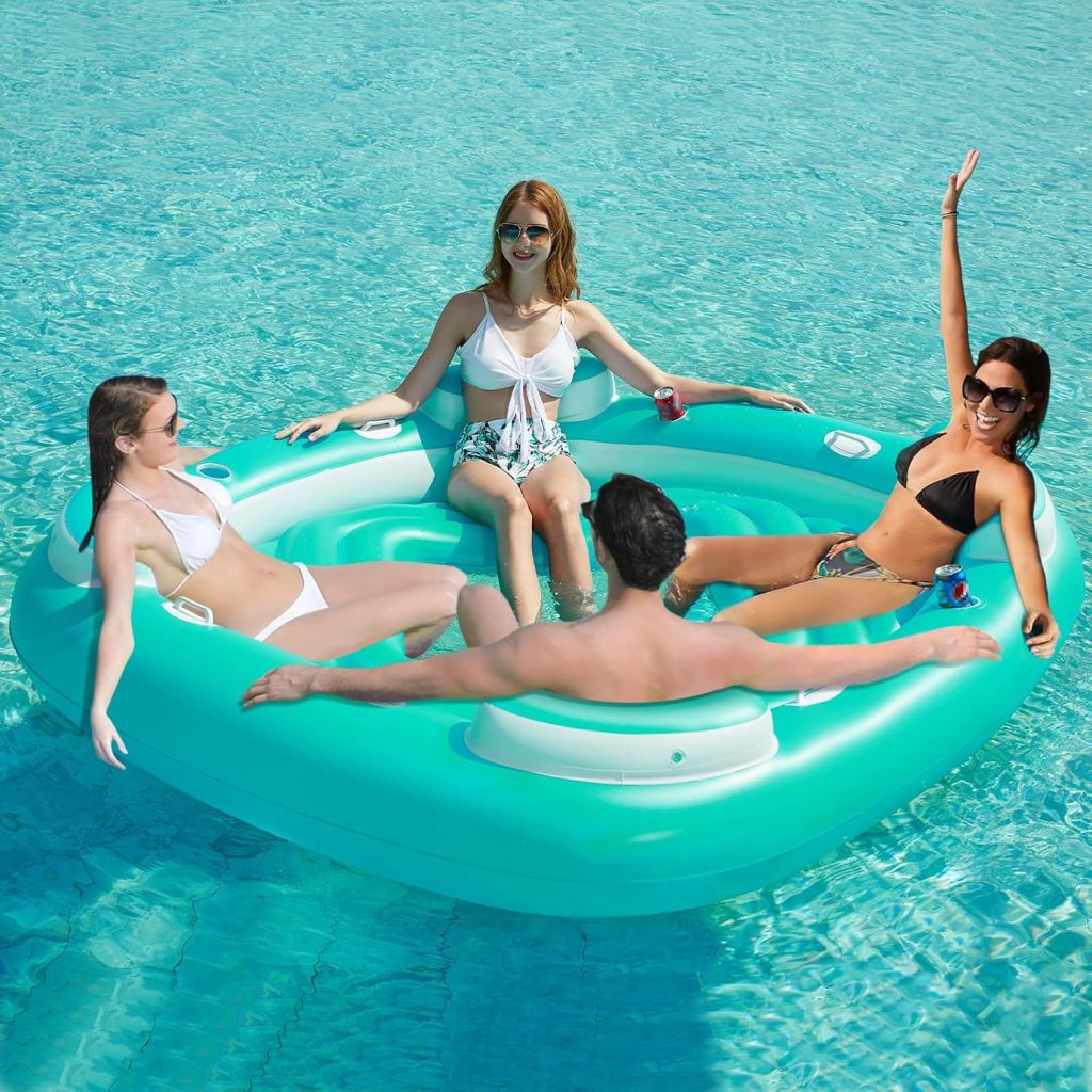 Jasonwell Floating Island Pool Float!