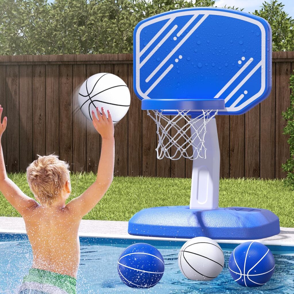 Poolside Basketball Hoop!