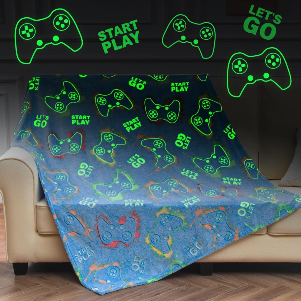 Glow in the Dark Gaming Blanket!