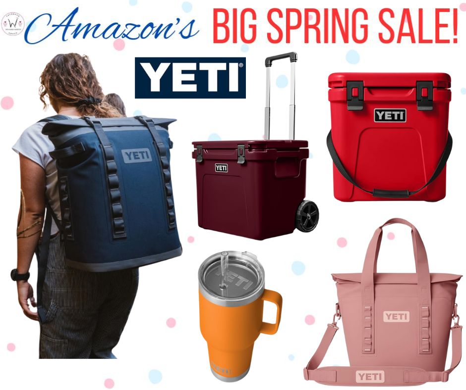 YETI coolers, tumblers and more!