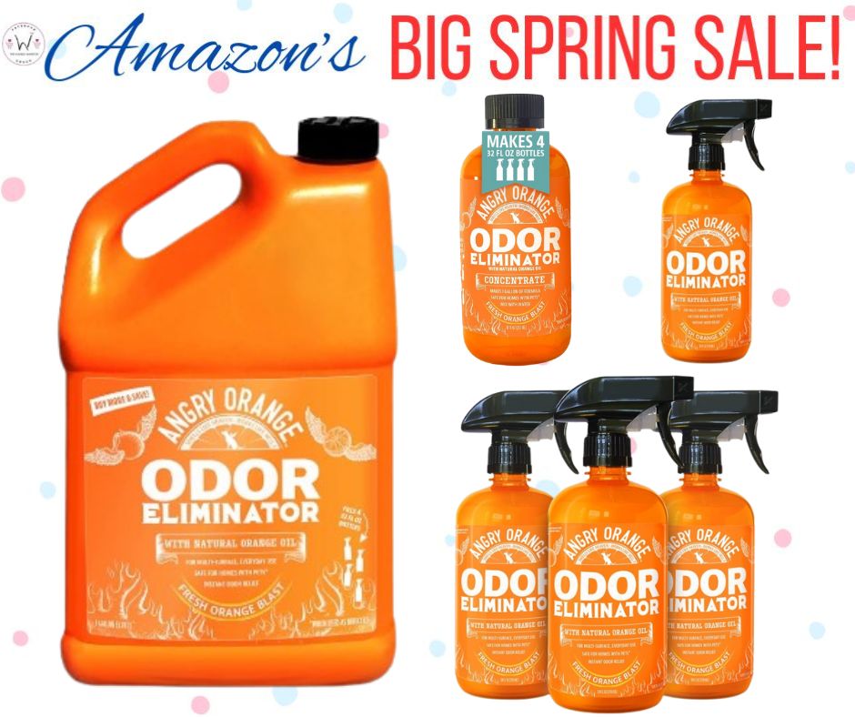 ANGRY ORANGE Pet Odor Eliminators and Stain Removers!